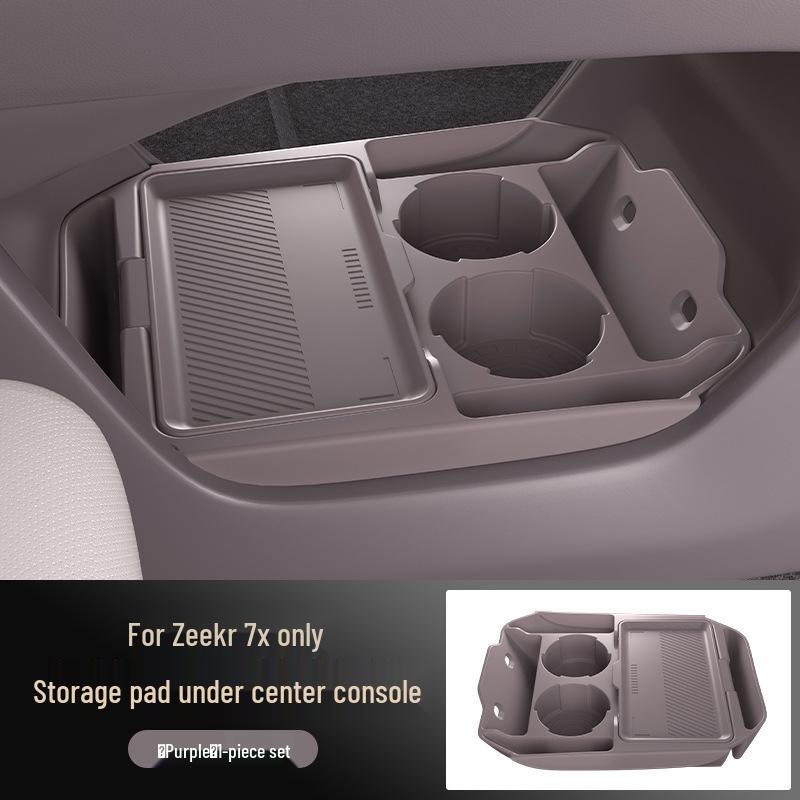 Zeekr 7X Center Console Silicone Storage Box for Glasses