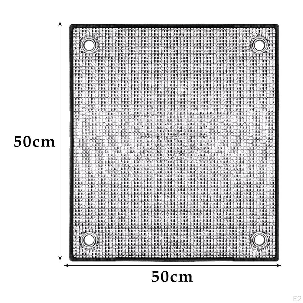 Aluminum Foil Insulation Film Blackout Window Reusable, Sun Protection, Glass Privacy for