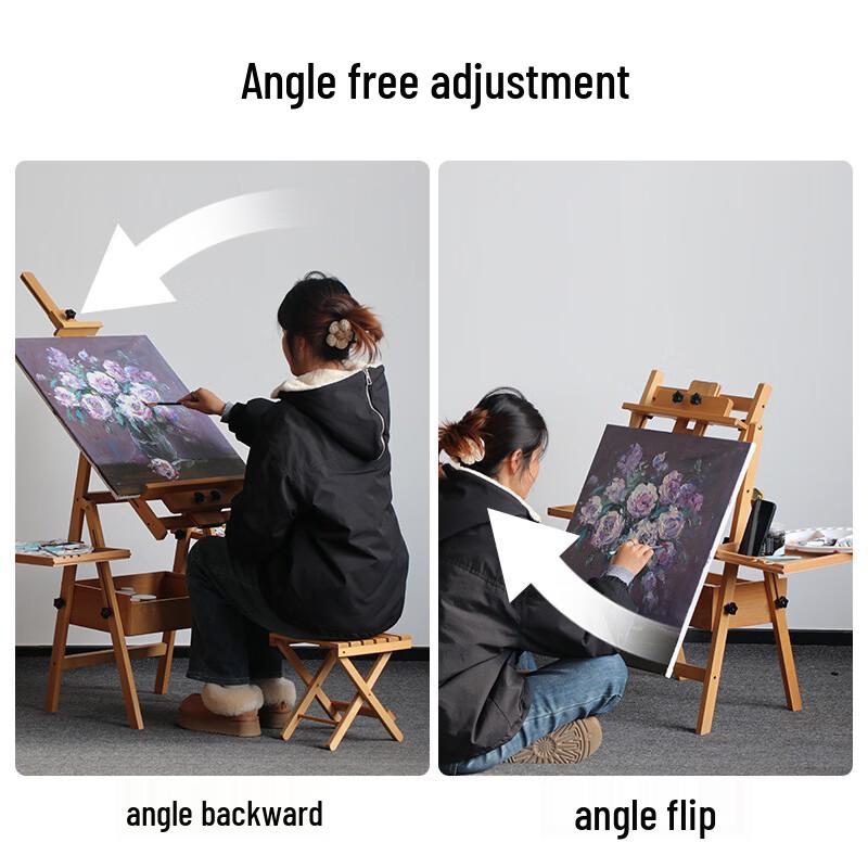 Handun Beechwood Mini Art Easel