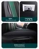 All-Season Nappa Leather Car Seat Cover with Full Coverage and Backrest Pad