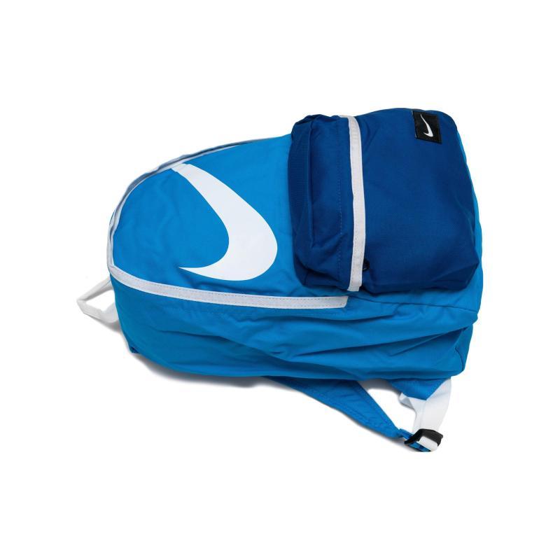 Nike Polyester Backpack Regular Men's Blue Casual BA4665-435