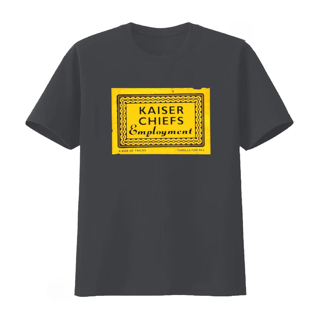 Unisex Vintage Stil Kaiser Chiefs Employunisext Druck T-Shirt In A Box Of Tricks Thrills Für Alle Unisexs Kleidung 2026 Sommer T-Shirt