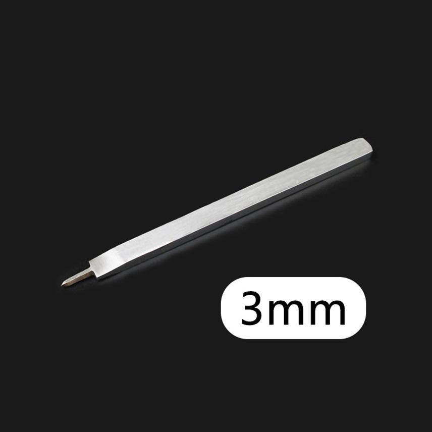 

1 шт. 3/4/5/6 мм Кожаный пробойник Инструмент для установки люверсов и кнопок Пробойник для ремня Работа с кожей Кожевенные инструменты