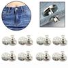 6pcs-Adjustable Detachable Jeans Button Sew Free Vintage Metal Button Garment Button Accessory I-button
