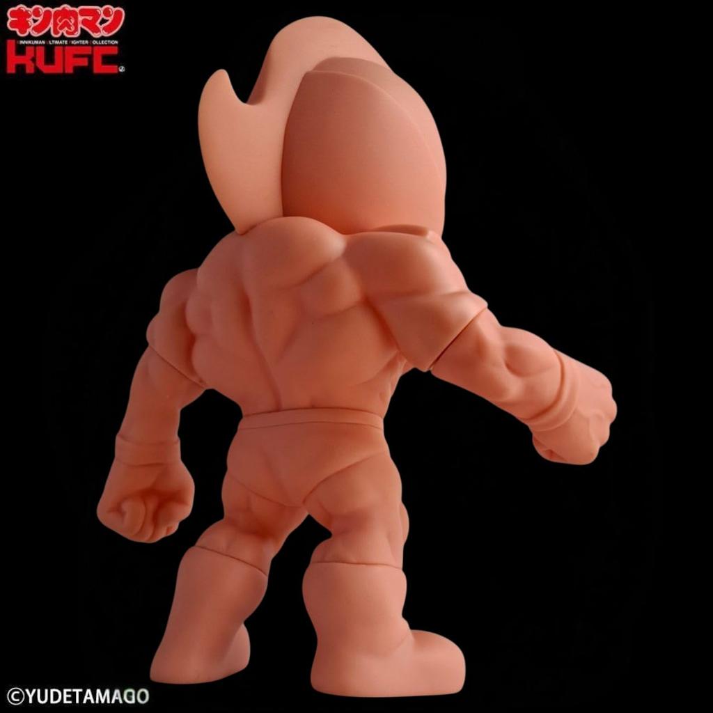 CJ Cyclone Joe Character Figure KinColle 36 Kinnikuman Suguru Combat Suit Face Guard Original Skin Soft Approximately 160mm Unpainted Finished Figure