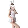 Sexy Lingerie Uniform Pink Cow Uniform Maid Uniform Seduction Cosplay Sexy Pure Bunny