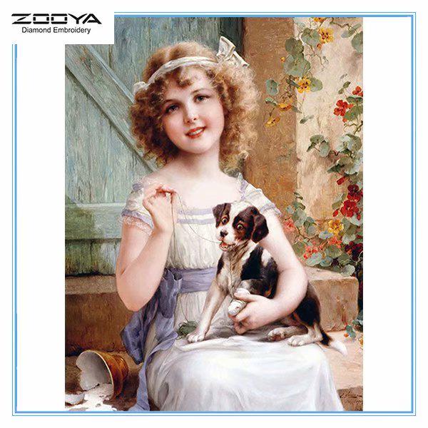 

ZOOYA DIY 3D Алмазная вышивка крестиком домашний декор для девочек