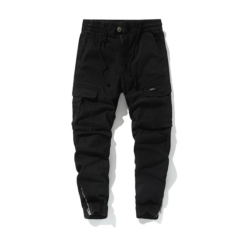 Overalls Men's Tied Feet Loose Men's Pants Trendy Brand New Sports and Leisure Trousers Men's Trousers