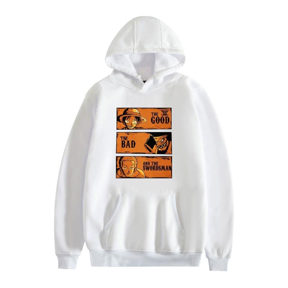 ONE PIECE Anime Hoodie Sweatshirt Graphic Printed Cool CARTOON Pullover Hooded Unisex