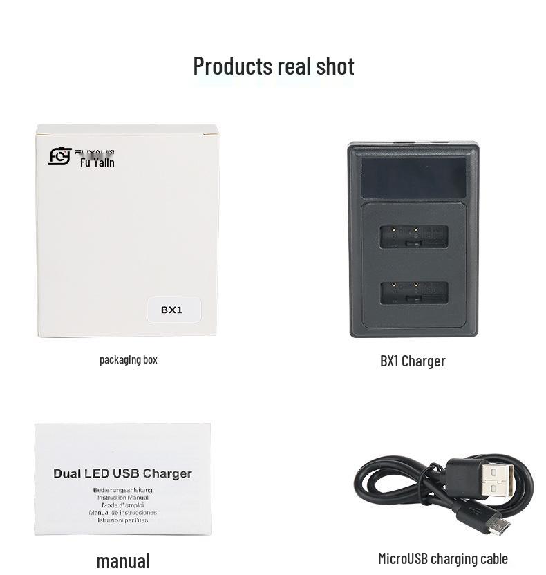NP-BX1 Charger Compatible with Sony RX100, RX1R, HX50, WX350, M2, M3, M4, M5