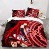 Animation Series 3D Digital Printing Three-Piece Bedding Kit Bed Sheet Quilt Cover