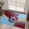 Trabzonspor FC Design Crystal Velvet Carpet Cozy Non?Slip Printed Rug For Bedroom Living Room Entrance
