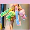 Adorable Cartoon Bear Keychain Colorful Lightning Bear Cute Bag Ornament