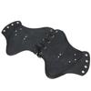 Motorcycle Universal Black PU Leather Heat Saddle Shield Deflectors For Harley Touring Sportster Dyna Honda Yamaha Suzuki Custom