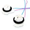 2pcs ABS Wire Harness Pigtail Light Socket Repair Kit Turn Signal 19258649 For Chevrolet Light Socket 3157 4157 4114 Bulbs