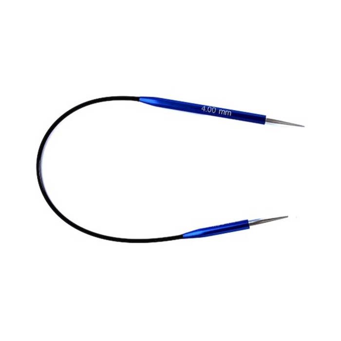 Aiguilles à tricoter circulaire fixes ZING cable 25 cm du N° 2 à 5 - Knitpro(...) -