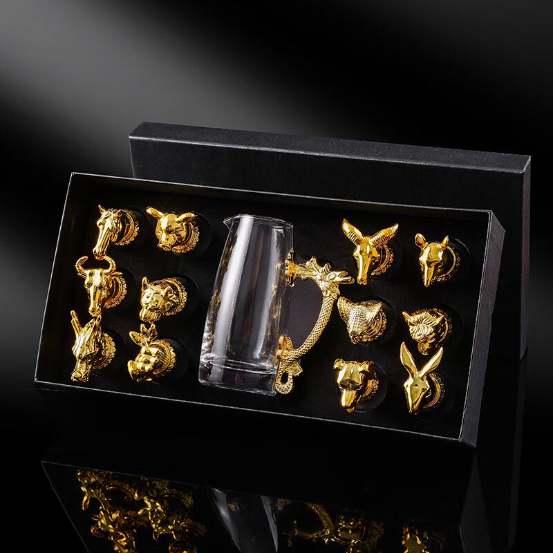Enshou Su Zodiac Liquor Glass Set