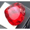 Natural Red Topaz Brazilian Heart 100+ Ct Beautiful Certified Loose Gemstone