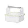 Small Bird Litter Box With Removable Garbage Can For Parakeets Cockatiels And Parrots