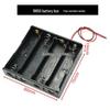 18650 Lithium Battery Holder with Lid and DC Plug - Supports 1 To 4 Cells In Series/Parallel (3.7/7.4V)