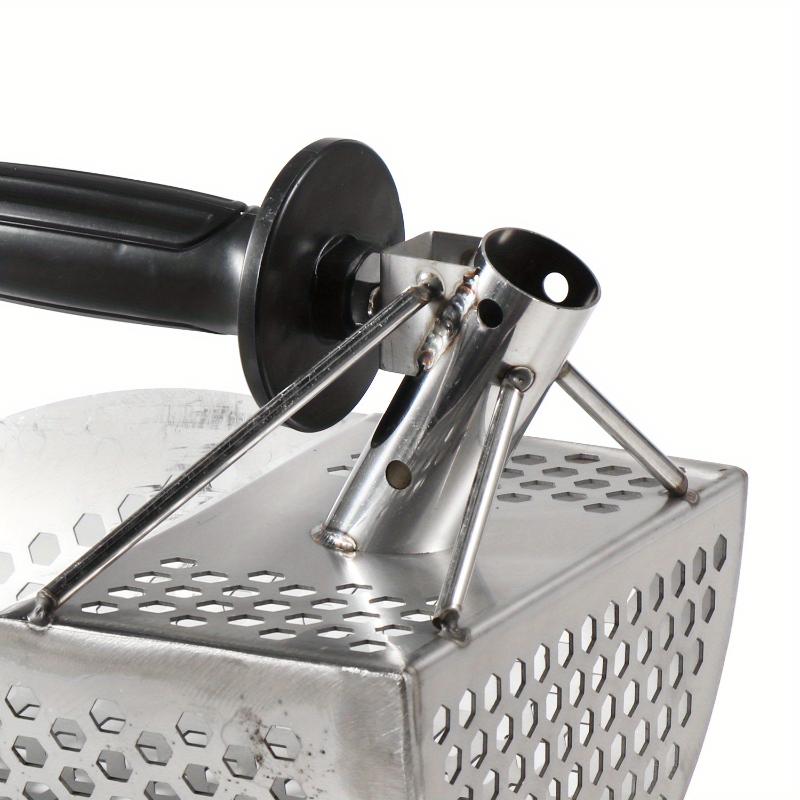 1Pc Stainless Steel Metal Detector Tool Digging Shovel Quick Screening Stainless Steel Shovel.
