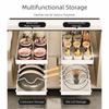 Multifunctional Pot Lid Holder Adjustable Dividers Kitchen Storage Rack  Under-Sink Storage