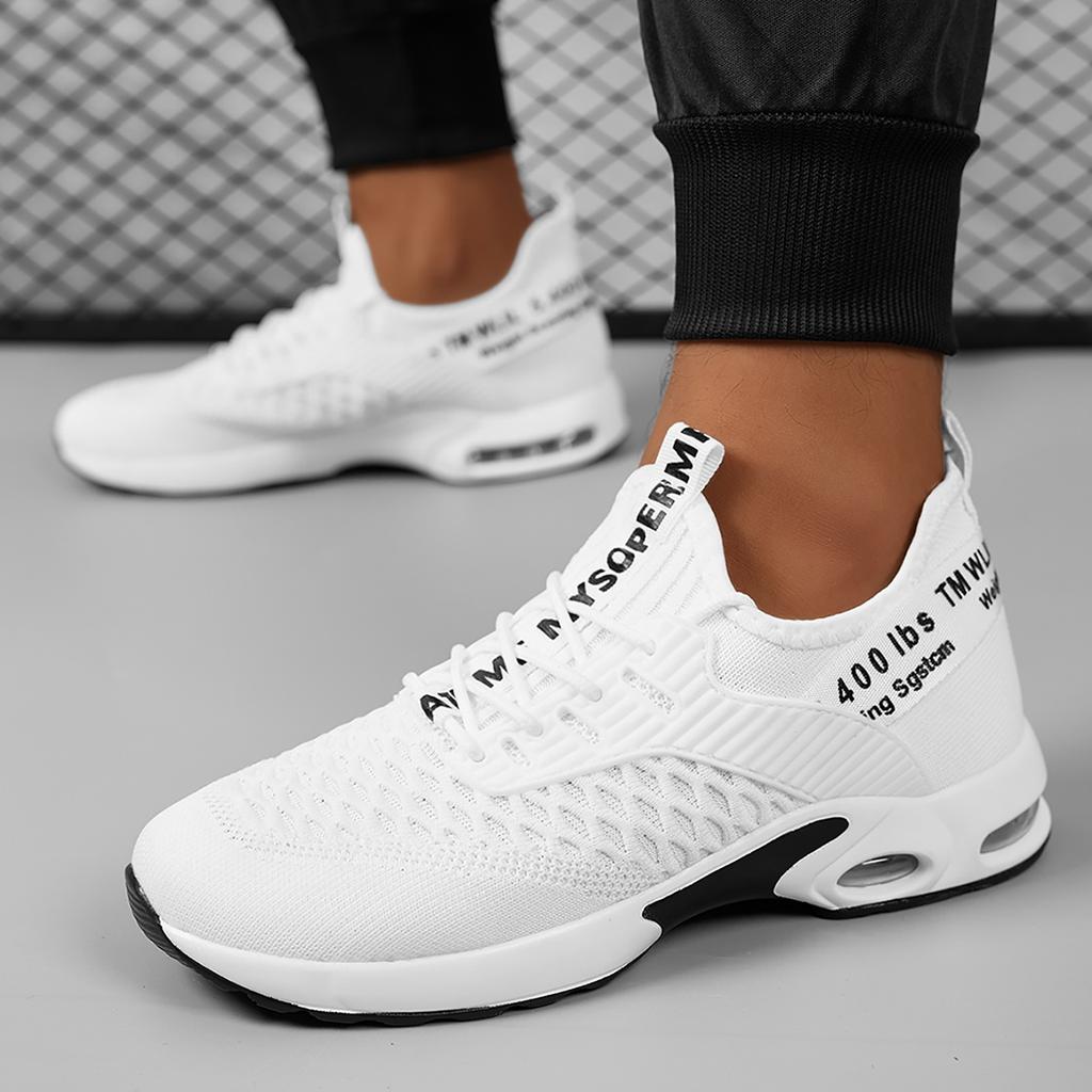 Fashion Men Vulcanized Walking Running Shoes Lightweight Tennis Shoes Breathable Fashion Sneakers Suitable for Mens Outdoor Activities