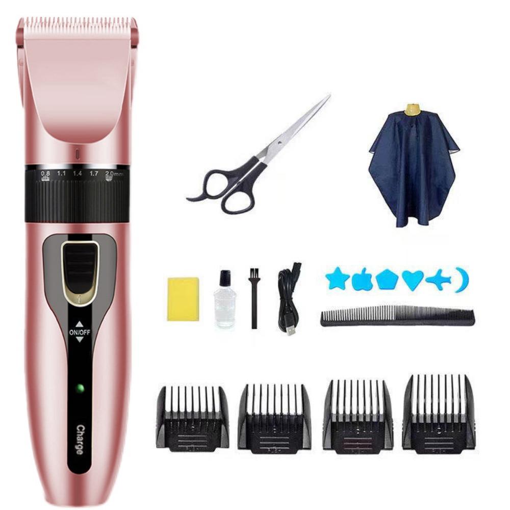 Electric Fader Professional Haircut Electric Push Scissor Adult Children Razor Bald Hair Cutter Rechargeable