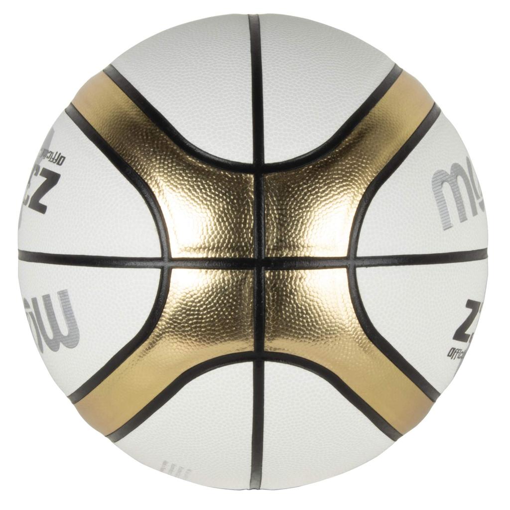 Molten Size for Boys High School and Synthetic White x Z3700 Basketball, 7, (Junior Up), Leather, Gold, (B7Z3700-WZ)