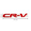 18.7cm Metal Car Stickers Side Fender Badge Styling for Honda CR-V Logo 2023 2017 2011 Rear Tailgate Emblem Decals Accessories