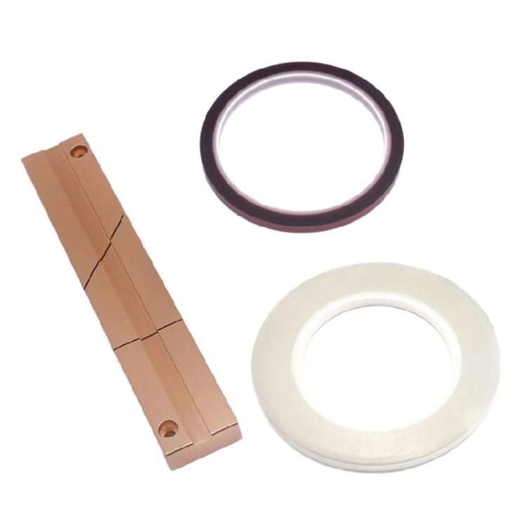 1/4 10Inch Tape Splicing Block Set and Leading Splicing Tape and Leader Tape Hold Tape Repair Kit for Revoxsonido