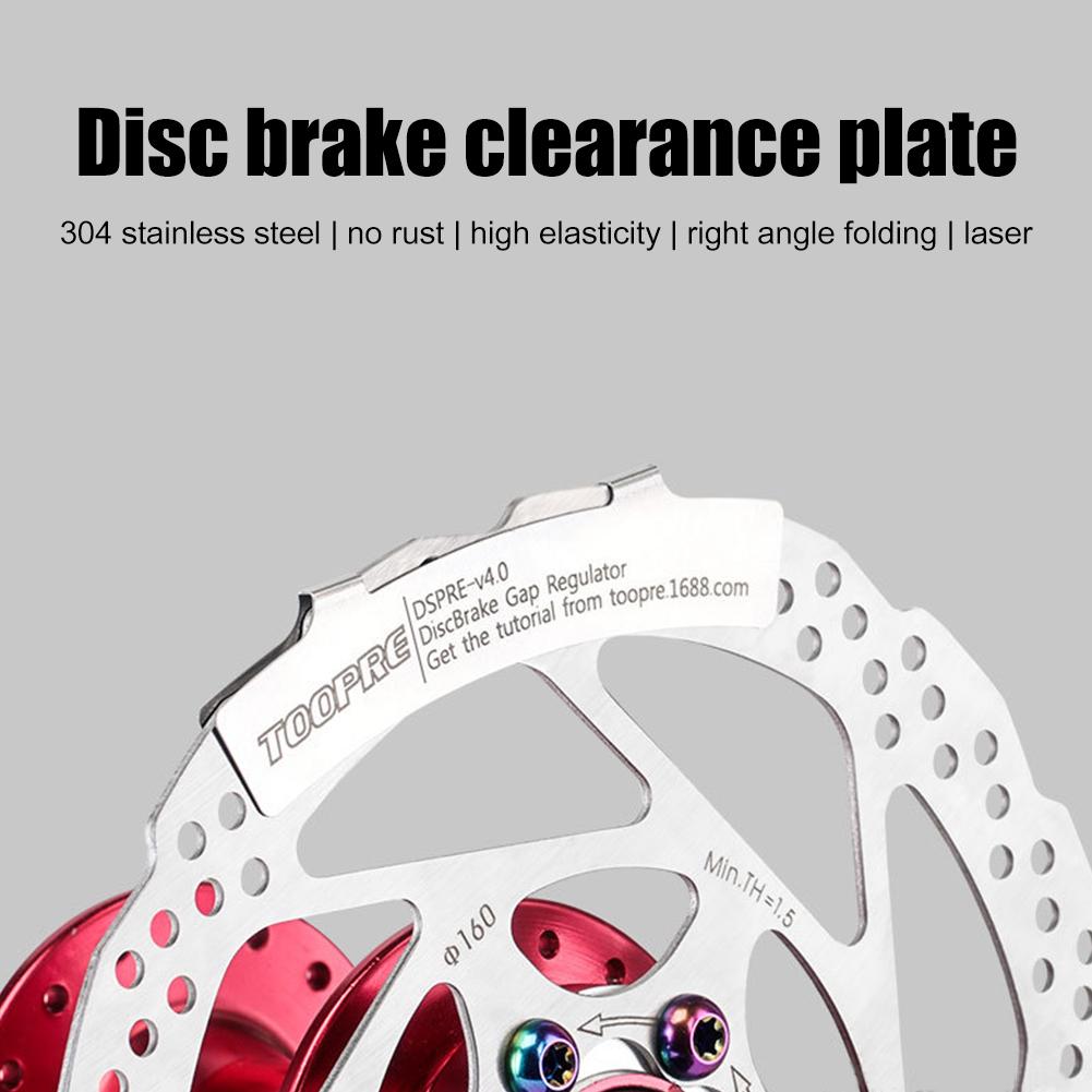 1-4PCS MTB Disc Brake Pads Adjusting Tool Bicycle Brake Rotor Alignment Bike Repair Kit Portable Waterproof Cycling Elements