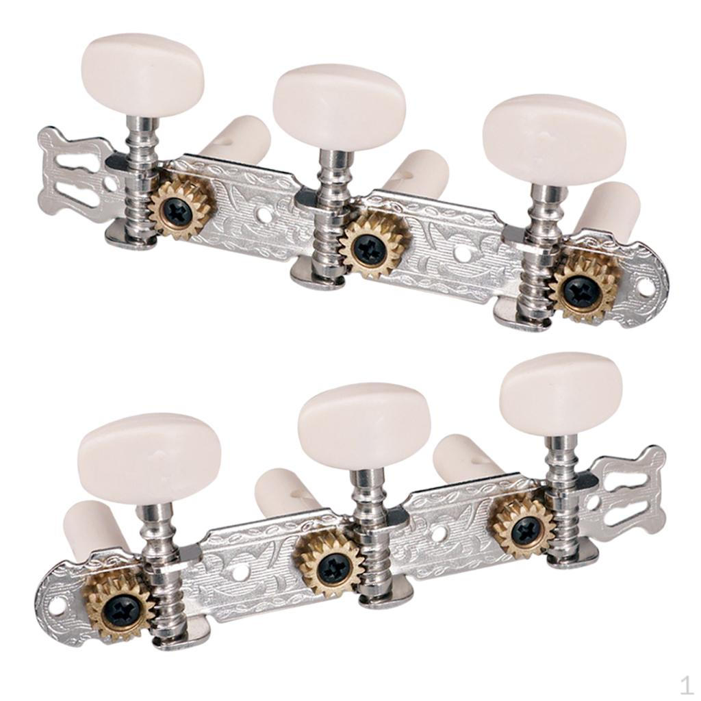 2 Pieces 3L3R Guitar Peg Compatible with Universal Acoustic