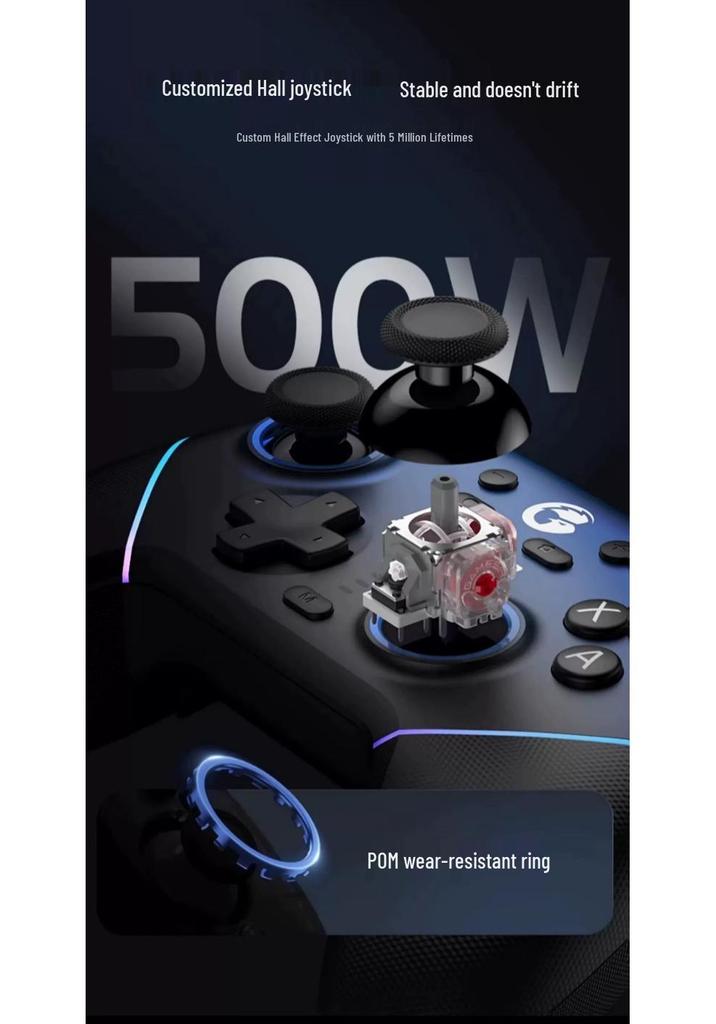 GameSir Supernova Wireless Game Controller for Switch, Steam, and PC.