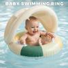 Baby Pool Float With Canopy, Infant Inflatable Swim Ring With Safety Handles, Toddler Water Float For Pool, Beach, Summer Outdoor Activities