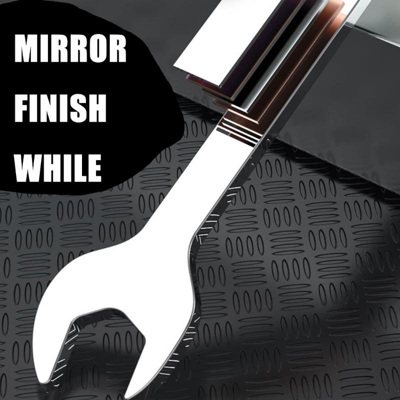 8/10 Piece Portable Double Open End Wrench Set Slim Mini Spanner for Efficient Repairs In Automotive and Home Setting