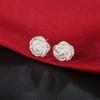 925 Sterling Silver Earring Stud For Women Fashion Classic Party Wedding Jewelry