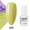 GELPOLISH Nail Art Set: Base, Top Coat, Transparent & White Gel Polishes