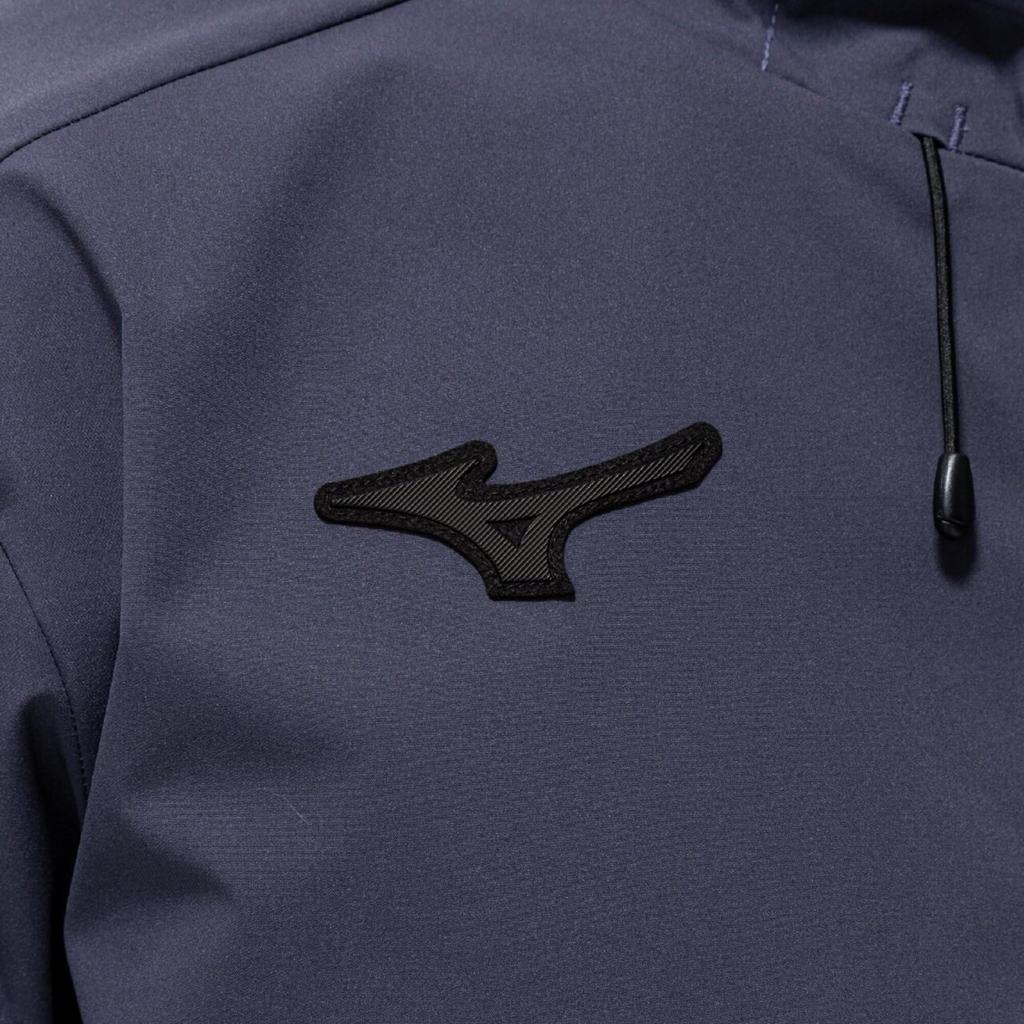 Mizuno Proof Stretch Training Odyssey Gray Men's Water-Repellent Jacket, 32MCC570,