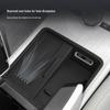 Galaxy E8 Mittelkonsole Kabelloses Laden Silikonpad - Rutschfeste Autoaufbewahrung & Innendekoration