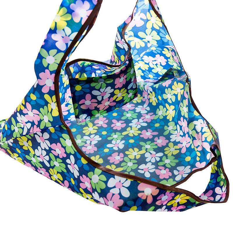 Spot Neue Wiederverwendbare Faltbare Nylon-Einkaufstasche mit Logo