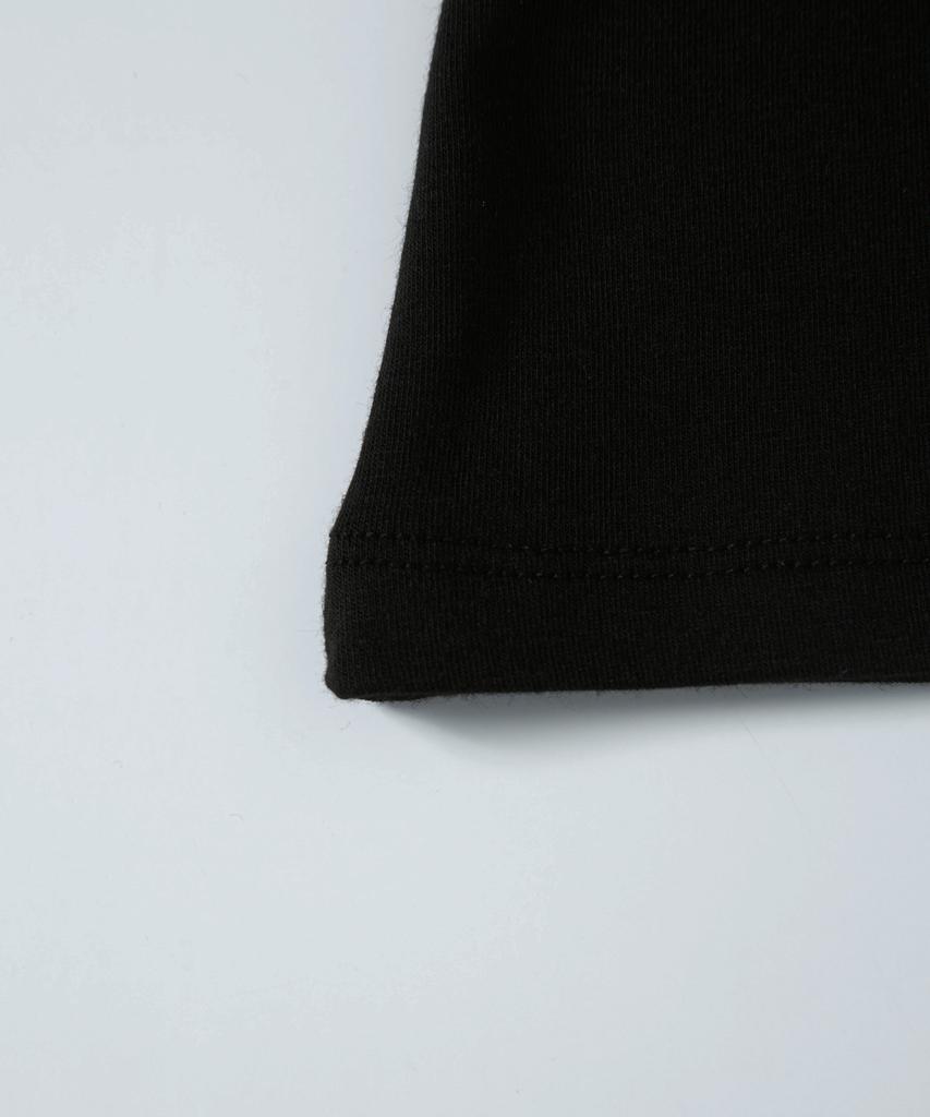 Aejeuon Ever Button Tee / Black