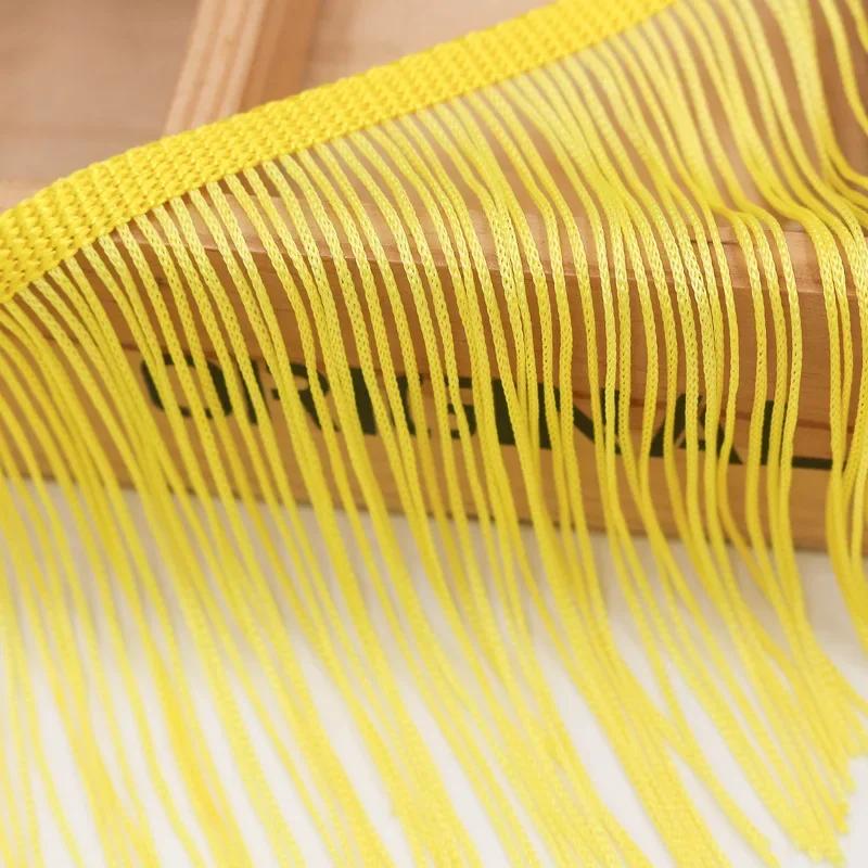 10Yard 15cm Wide Lace Trim Tassel Fringe DIY Latin Dress Stage Clothes Accessories Decorative Tassels for Curtains Lace