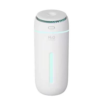 ABS Air Humidifier Adjustable Breathing Light Sealed 400ml Cylindrical Button Control Home Office Mist Maker Diffuser