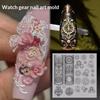 1 Piece Kawaii Butterfly Wing Silicone Nails Mold Reusable Templates Stamping 3D Diy Design Nail Art Parts Decorations Tools