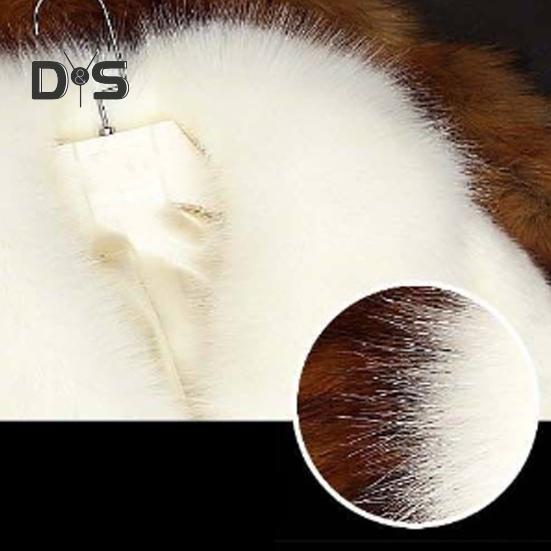 Winterjacke für Damen, dicker Kunstpelz, Wärmespeicherung, einfarbig, lange Ärmel, luxuriöser Stil, für Zuhause, Party, Büro, Club, Urlaub, Mantel