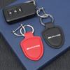 Portachiavi in pelle con emblema per auto, accessorio per Mercedes Benz AMG GLC GLE GLS CLA GLA GLB W213 W206 W205 W204 W212 GX2