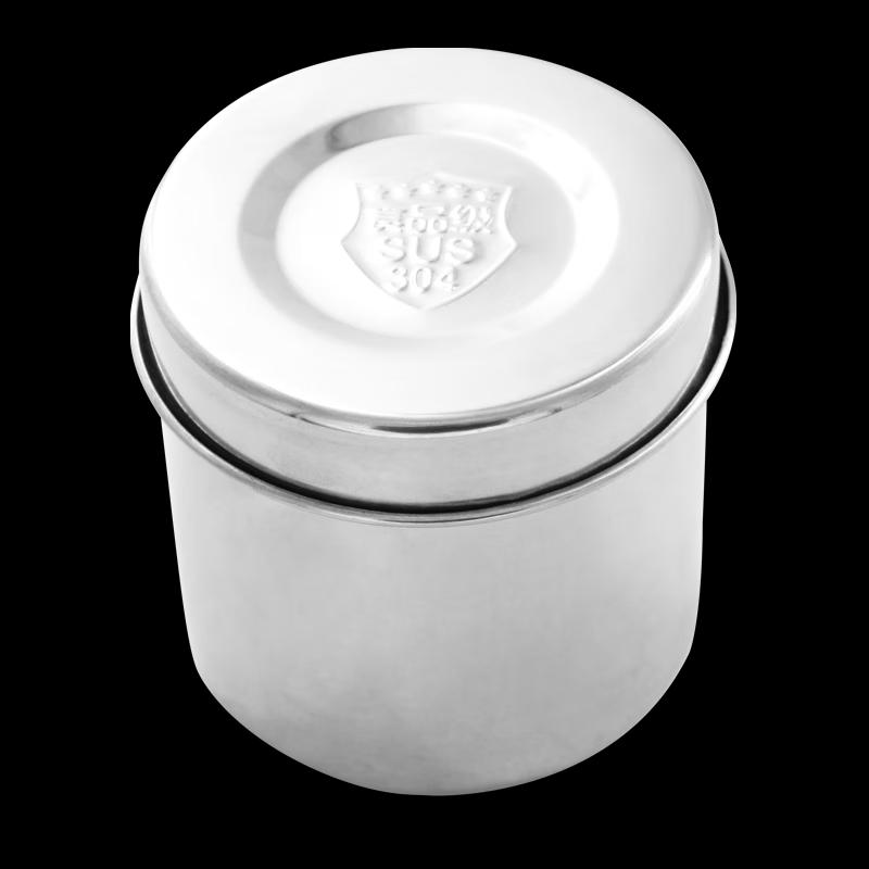 Round 304 Stainless Steel Food Storage Container