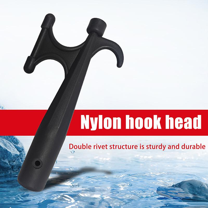 Nylonový lodní hák odolný proti rzi Hlava háku pro kotvení Jachta Nylonový kotvicí lodní hák Hlava Náhradní Horní lodní příslušenství