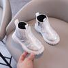 Autumn and Winter Girls' Shoes Children's Short Boots Shiny Leather Fashionable  Suitable